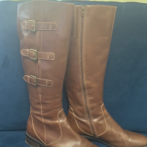 Ecco brown leather boots - Picture 2 of 6